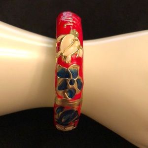 COPY - HAWAIIAN ENAMEL BANGLE BRACELET
